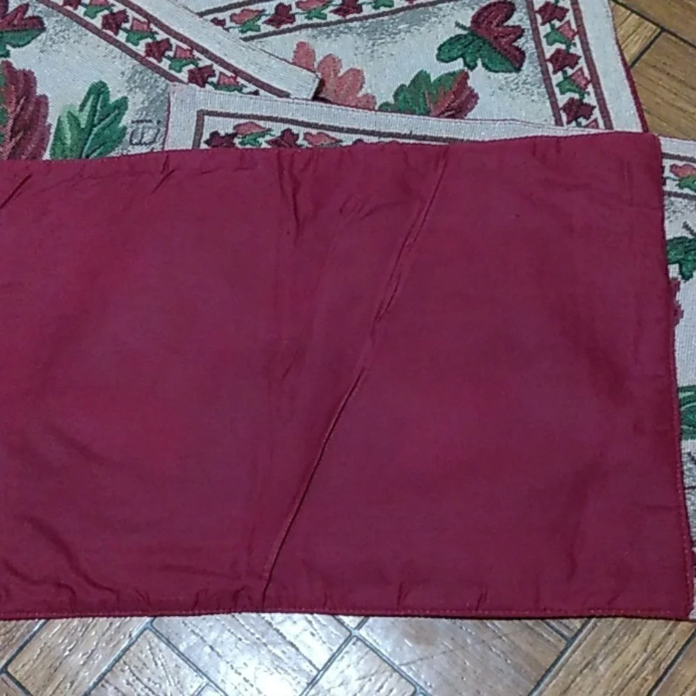Set of 4 Fall placemats and 4 napkins